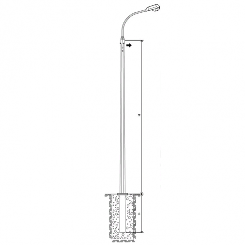 Опора МКС-11Ф-1,0