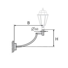 К41-0,4-0,8-12-5 кронштейн однорожковый